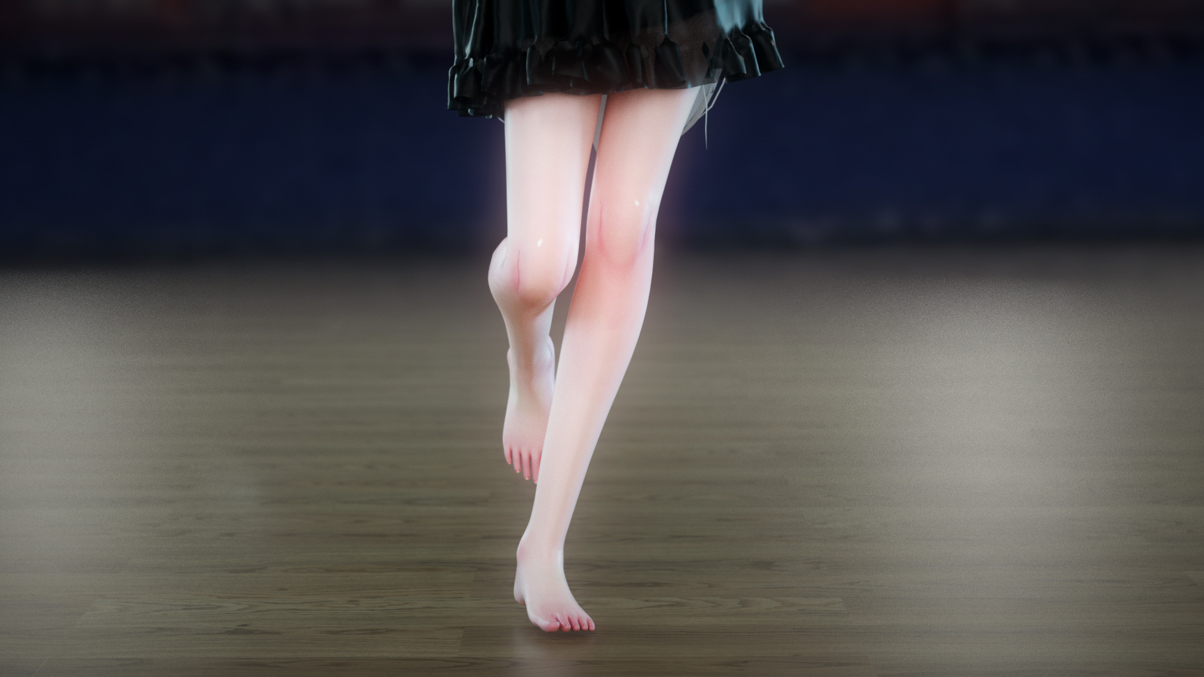 【MMD】弱音 舞蹈练习室-7RINGS